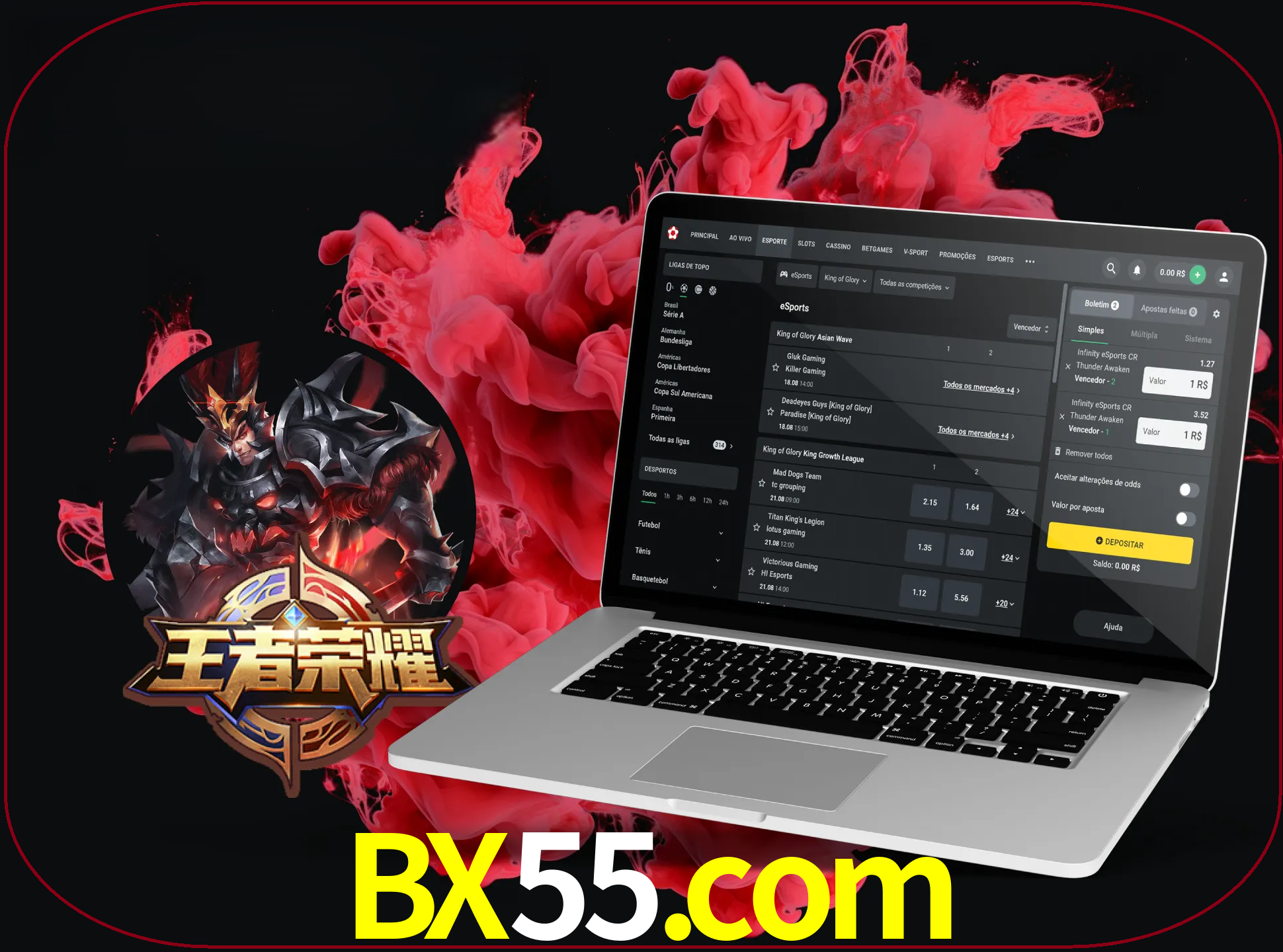 Um jogo global que conquistou os corações dos utilizadores de todo o mundo e que foi desenvolvido na China está disponível no bx55.
