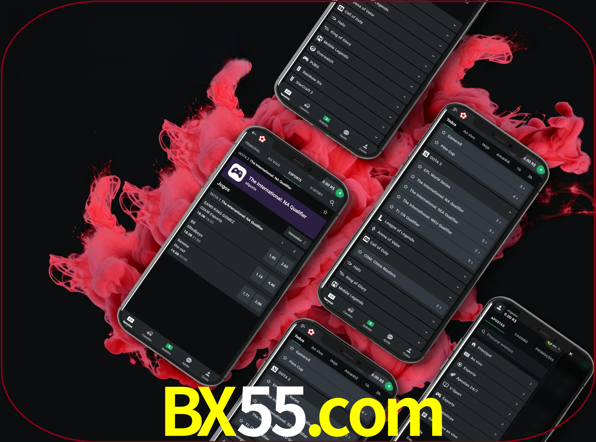 Se o seu smartphone não for compatível com a aplicação, esta opção do bx55 ajudá-lo-á a desfrutar do jogo.