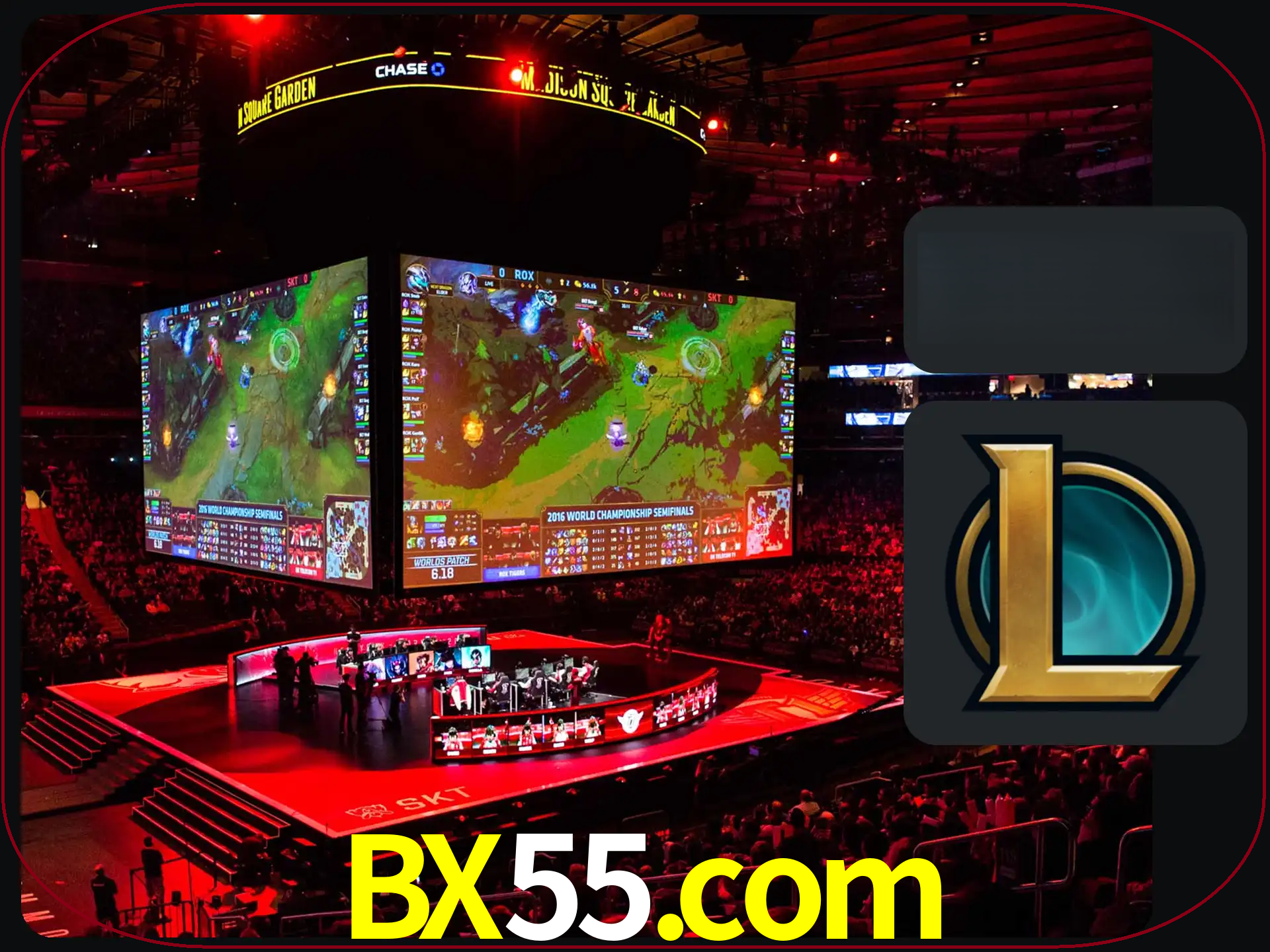 Aposta nos maiores jogos da League of Legends.
